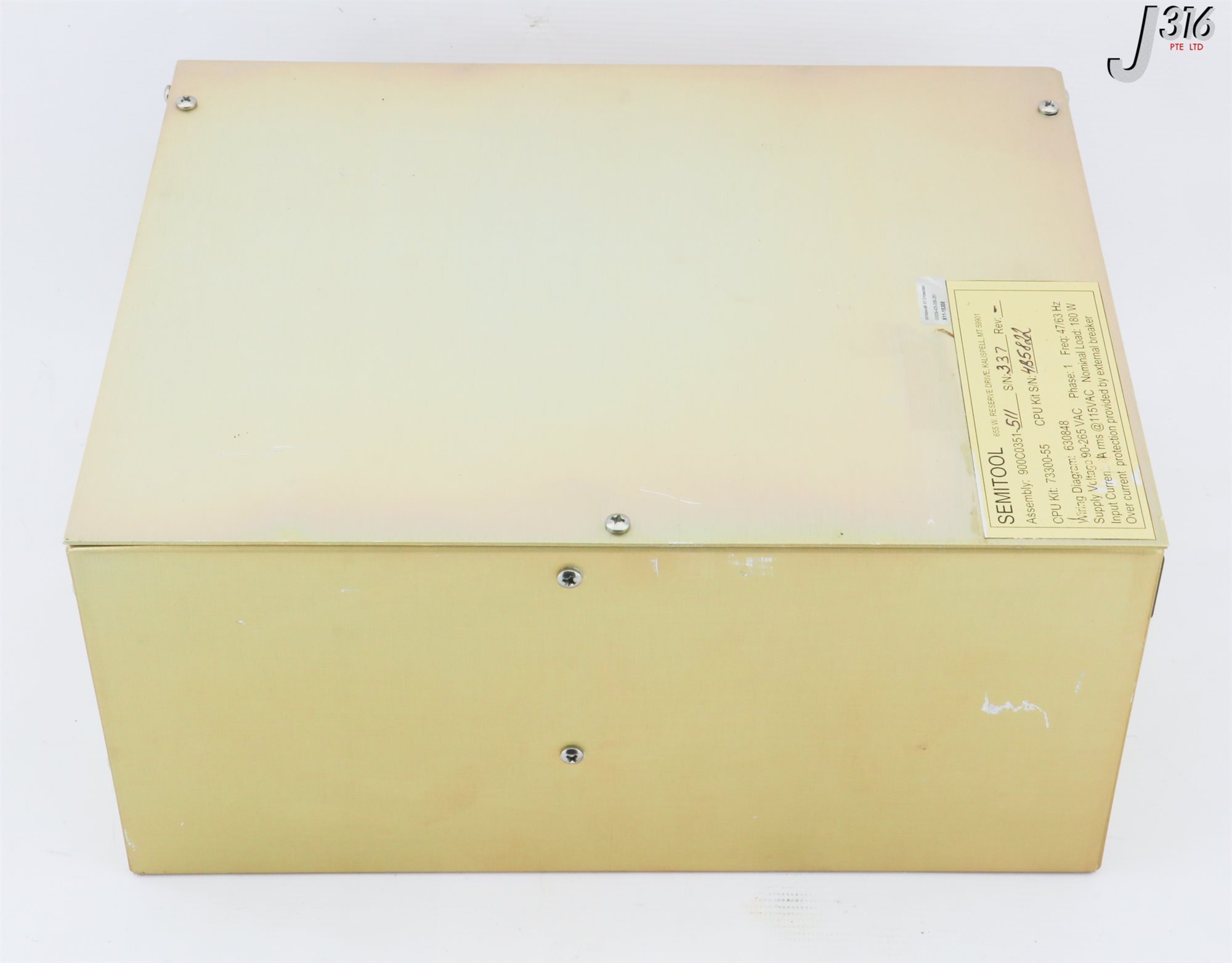 M。専用ページ 32960 SEMITOOL COMPUTER ASM W/ PC/104 1.7GHZ 1GB RAM 900C0351-511